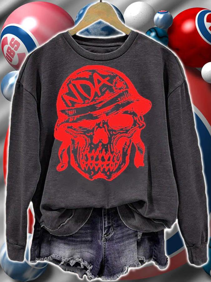 Nda Helmet Skull T-shirt sweatshirt