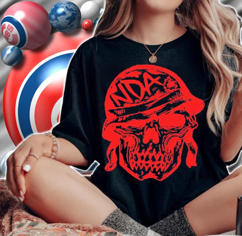 Nda Helmet Skull T-shirt woman shirt