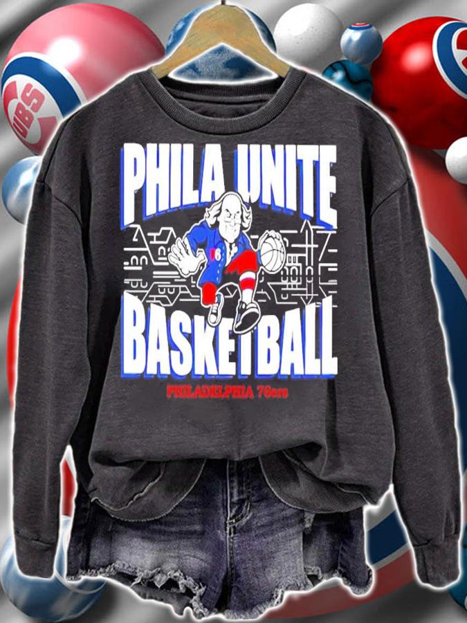 Phila Unite basketball Philadelphia 76ers shirt