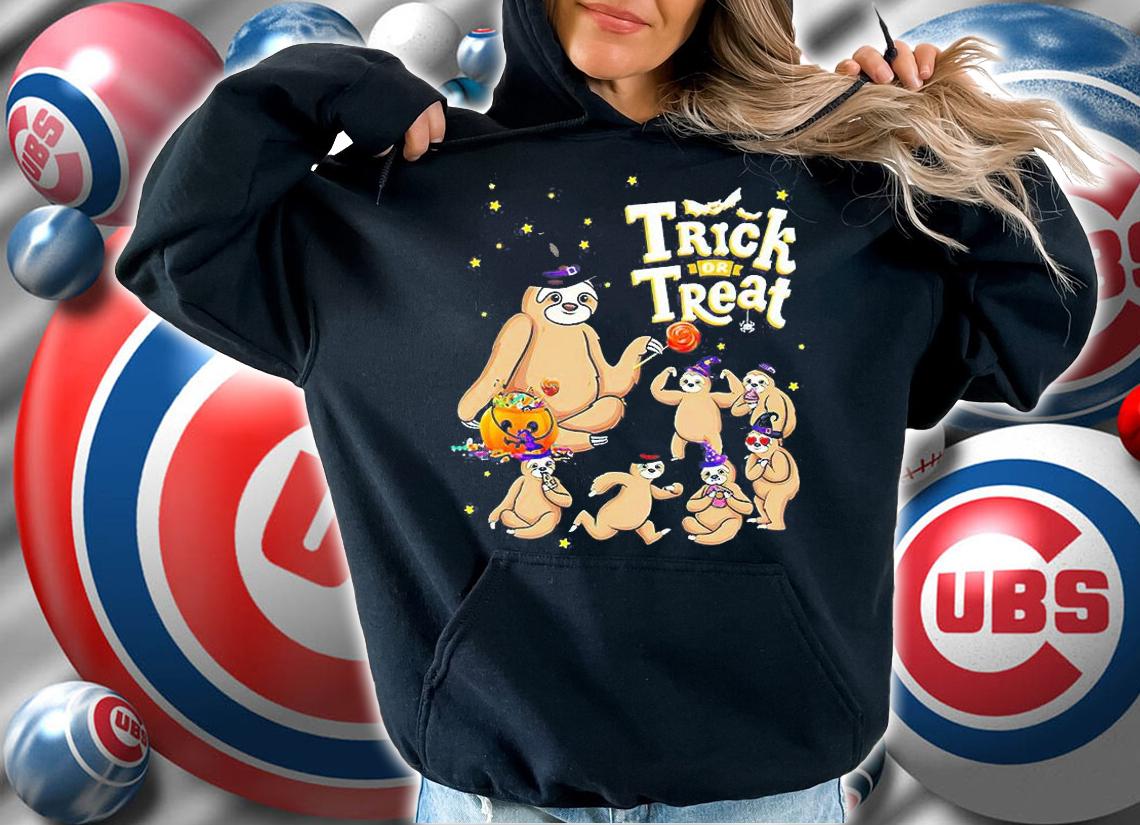 Sloth Trick or Treat Funny Halloween shirt hoodie