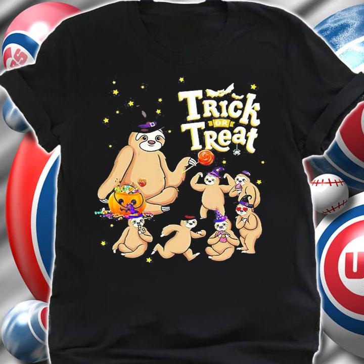 Sloth Trick or Treat Funny Halloween shirt shirt