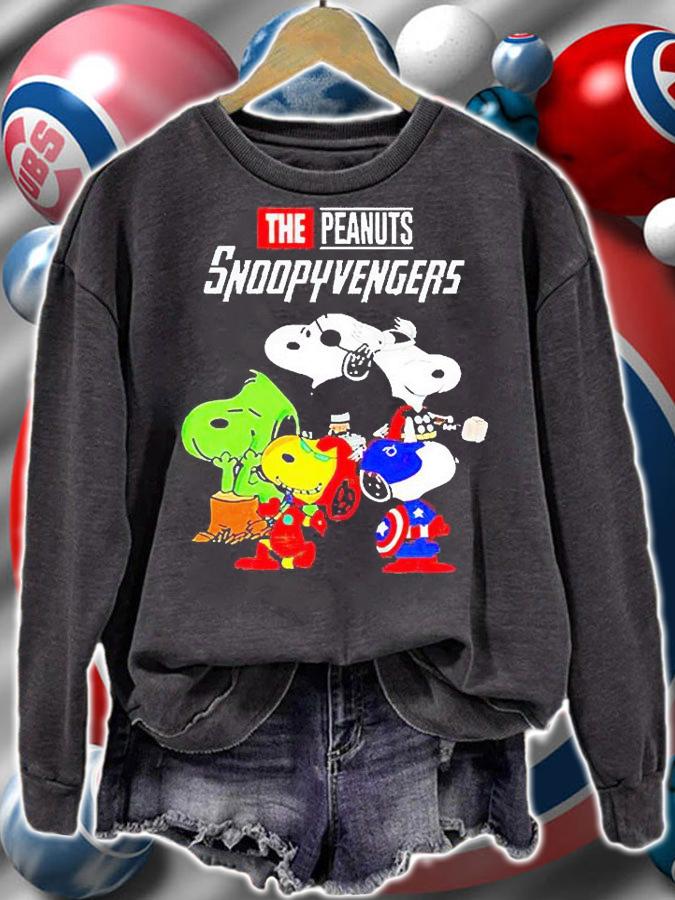 The Peanuts Snoopy Avengers T-shirt sweatshirt