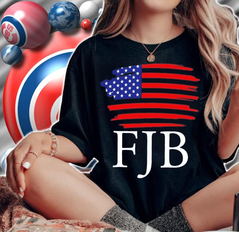 American Flag FJB Biden Fuck Biden Shirt woman shirt