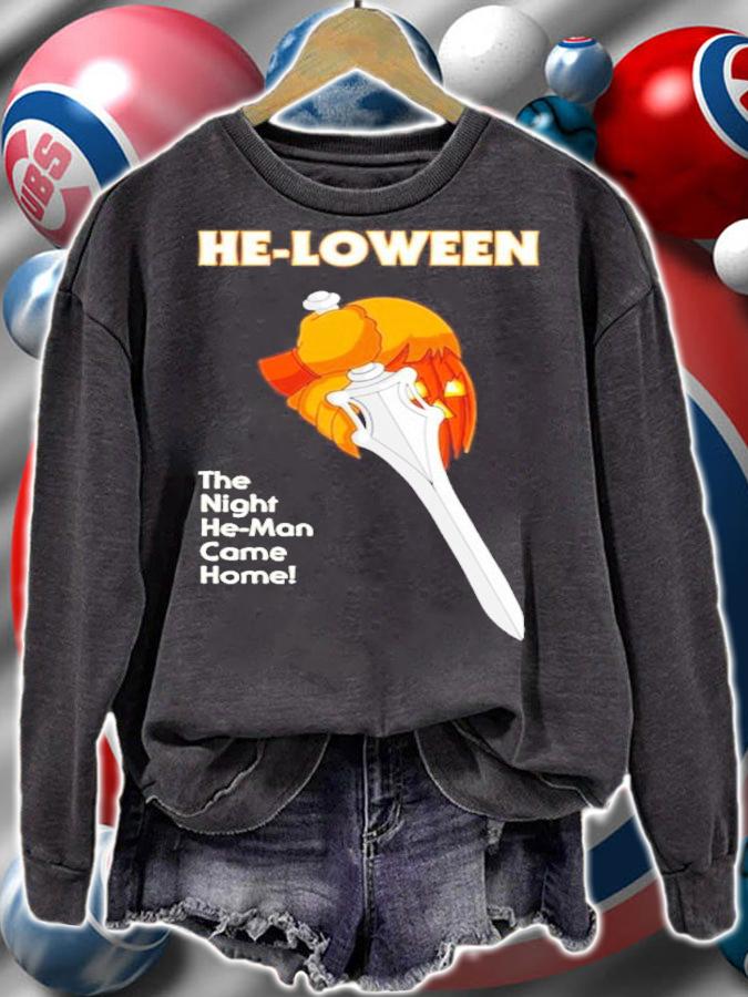 Halloween He-loween The Night He-man Came Home Shirt sweatshirt