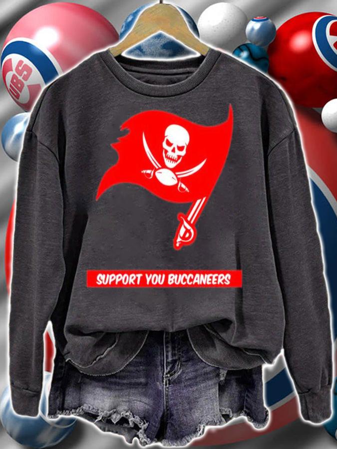 Tampa Bay Buccaneers support you Buccaneers shirt sweatshirt