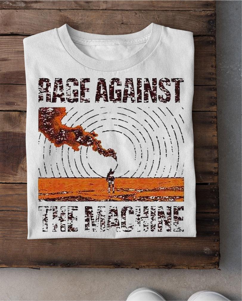 Rage against the machine smoke signal T-shirt shirt