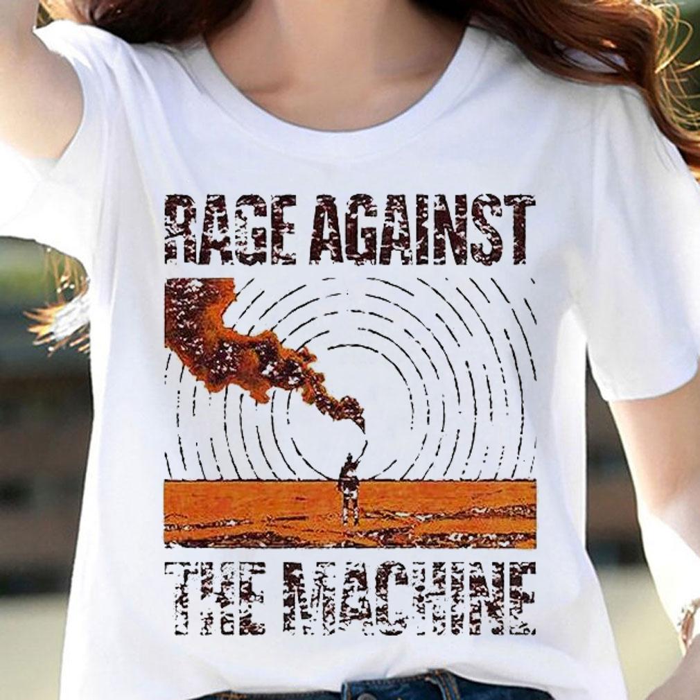 Rage against the machine smoke signal T-shirt woman shirt