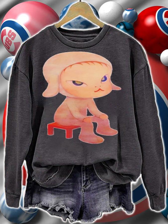Yoshitomo Nara Seat shirt sweatshirt