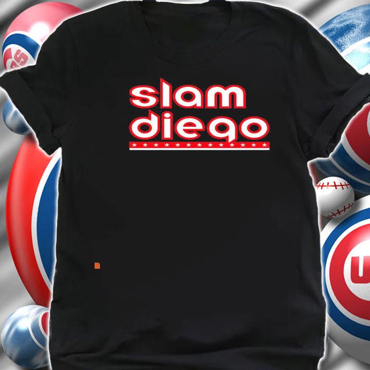 San Diego baseball Slam Diego USA flag shirt