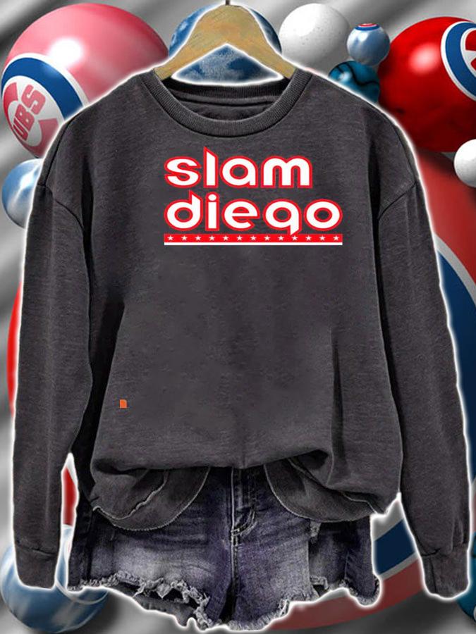 San Diego baseball Slam Diego USA flag shirt