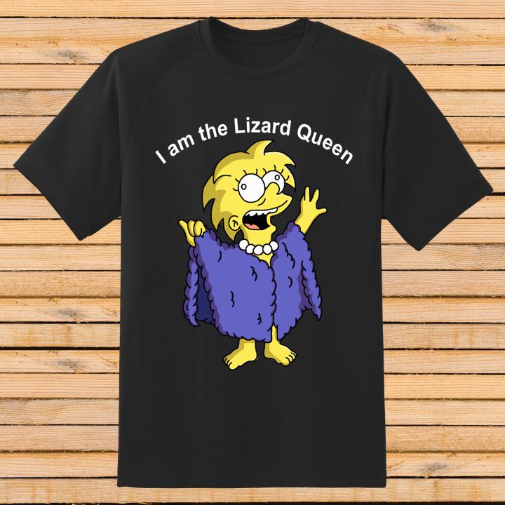 The Simpsons I Am The Lizard Queen T-Shirt