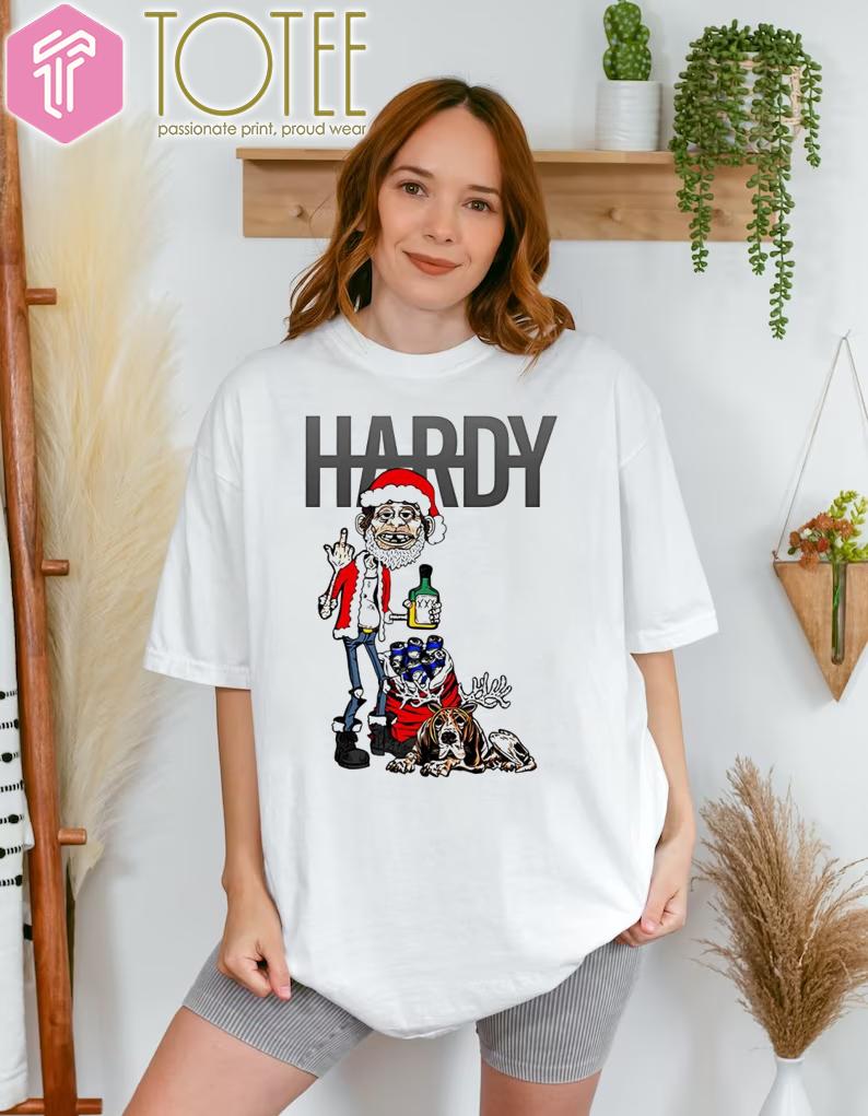 Shop Hardy Jim Bob Quit Christmas 2024 T-Shirt – Unique Holiday Gift Idea