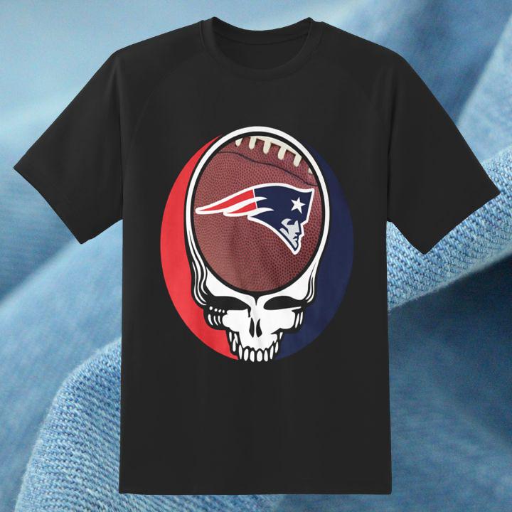 Grateful Dead Steal Your Face New England Patriots Funny For Fan T-Shirt