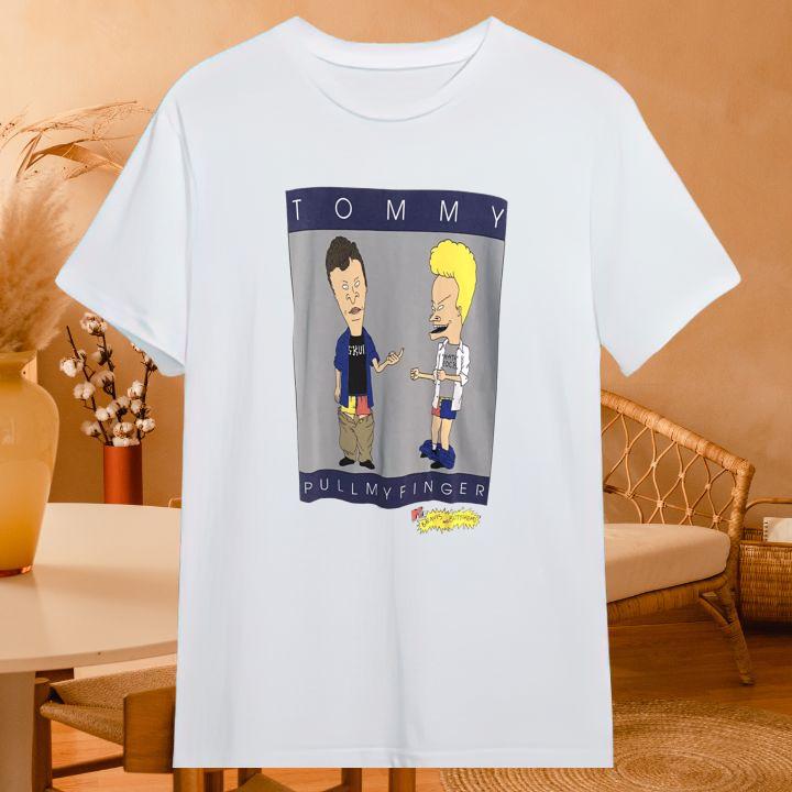 Personalised Beavis And Butt-Head Tommy Hilfiger T-Shirt