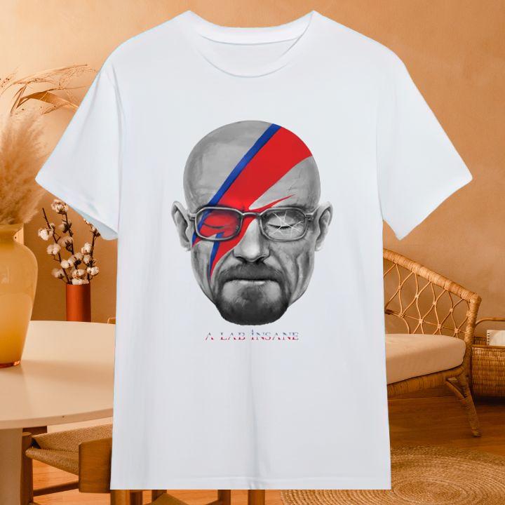 Walter White A Lab Insane David Bowie Breaking Bad Shirt