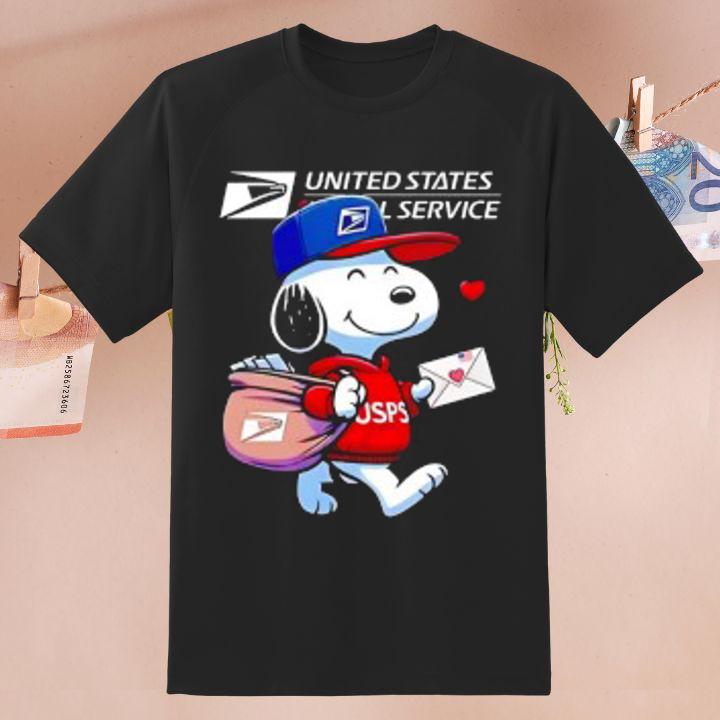 Usps Snoopy United States Postal Service Funny Shirt
