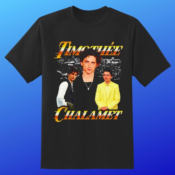 Timothee Chalamet Youngest Best Actor Oscars 2025 T-Shirt
