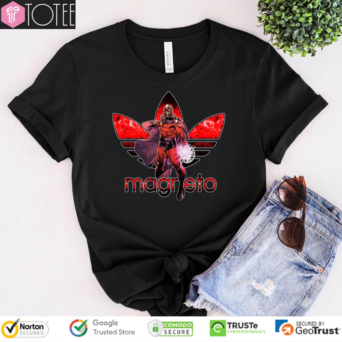 Magneto Parody Adidas Logo T-Shirt