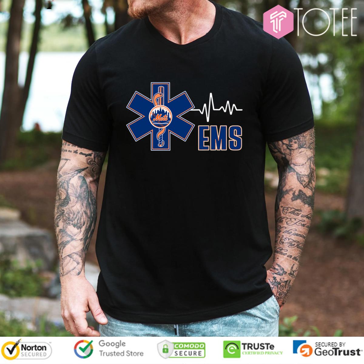 New York Mets Heartbeat Ems Shirt