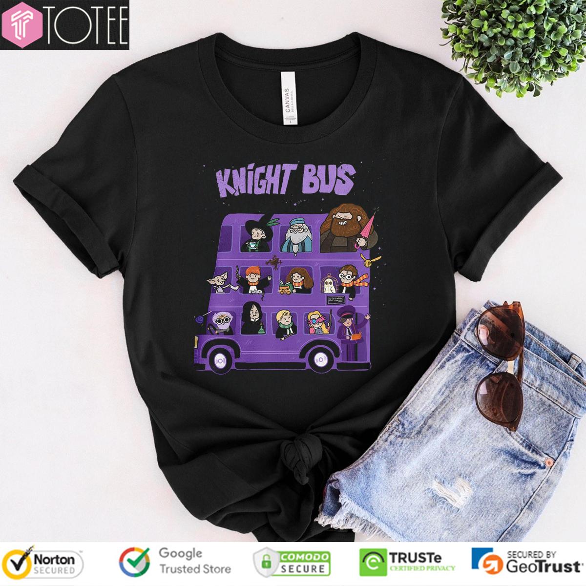 Harry Potter Characters Knight Bus T-Shirt