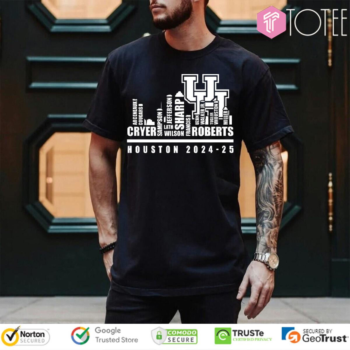 Houston Cougars 2025 Players Shirt: Own the Skyline - Limited Edition