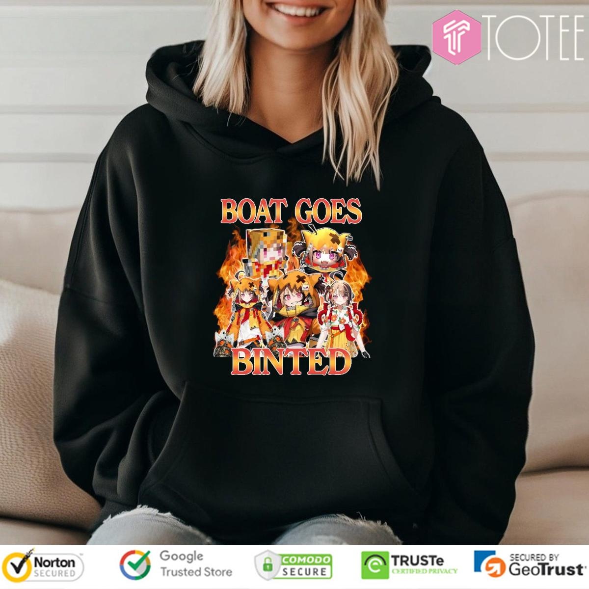 Gigi Murin Boat Goes Binted Hololive Vintage Bootleg hoodie